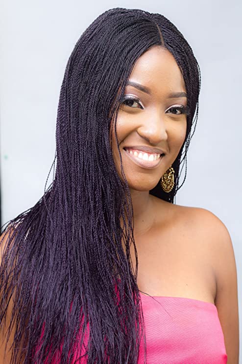 purple braided twist