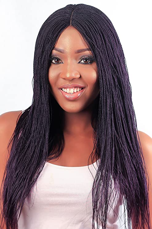 purple braided twist